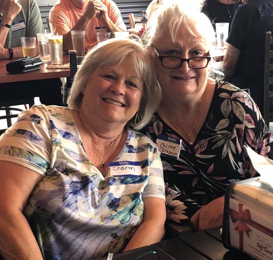 Sharon Lewis and Chrissy Dupuis